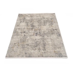 Teppich OCI DIE TEPPICHMARKE BESTSELLER CAVA Teppiche Gr. B/L: 200 cm x 200 cm, 8 mm, 1 St., grau Orientalische Muster