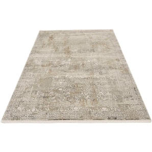 Teppich OCI DIE TEPPICHMARKE BESTSELLER CAVA Teppiche Gr. B/L: 240 cm x 240 cm, 8 mm, 1 St., goldfarben Orientalische Muster