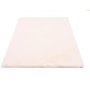 Teppich OCI DIE TEPPICHMARKE BUFFY SOFT Teppiche Gr. B/L: 140 cm x 200 cm, 25 mm, 1 St., rosa Esszimmerteppiche