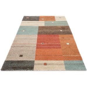 Teppich OCI DIE TEPPICHMARKE CASTLE MODENA Teppiche Gr. B/L: 200 cm x 290 cm, 20 mm, 1 St., orange (terra) Esszimmerteppiche Wohnzimmer