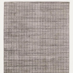Teppich OCI DIE TEPPICHMARKE Delima Tarek Teppiche Gr. B/L: 250 cm x 350 cm, 5 mm, 1 St., grau Schurwollteppiche handgeknüpft, Wohnzimmer