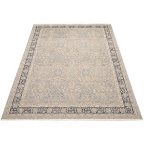 Teppich OCI DIE TEPPICHMARKE GRAND FASHION 05 Teppiche Gr. B/L: 240 cm x 300 cm, 5 mm, 1 St., grau (grau, blau) Orientalische Muster