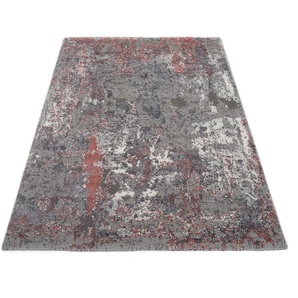 Teppich OCI DIE TEPPICHMARKE Juwel Liray Teppiche Gr. B/L: 140 cm x 200 cm, 20 mm, 1 St., rot (rosenholz) Esszimmerteppiche