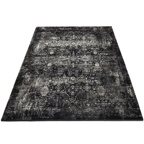 Teppich OCI DIE TEPPICHMARKE Magic Teppiche Gr. B/L: 200 cm x 290 cm, 8 mm, 1 St., schwarz (schwarz, grau) Orientalische Muster