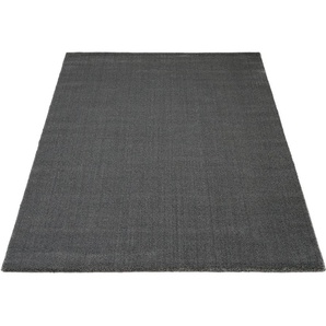 Teppich OCI DIE TEPPICHMARKE MELIRA Teppiche Gr. B/L: 240 cm x 340 cm, 13 mm, 1 St., grau (dunkelgrau) Esszimmerteppiche robuster strapazierfähiger Kurzflor