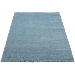 Teppich OCI DIE TEPPICHMARKE NEW VILLA MELANGE Teppiche Gr. B/L: 120 cm x 170 cm, 20 mm, 1 St., blau Esszimmerteppiche maschinell gewebt, strapazierfähig, alle Wohnräume