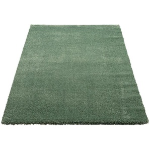 Teppich OCI DIE TEPPICHMARKE NEW VILLA MELANGE Teppiche Gr. B/L: 140 cm x 200 cm, 20 mm, 1 St., grün Esszimmerteppiche maschinell gewebt, strapazierfähig, alle Wohnräume