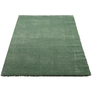 Teppich OCI DIE TEPPICHMARKE NEW VILLA MELANGE Teppiche Gr. B/L: 240 cm x 340 cm, 20 mm, 1 St., grün Esszimmerteppiche