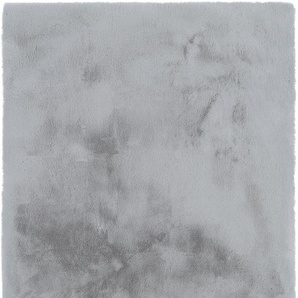 Teppich OCI DIE TEPPICHMARKE ROCKY SOFT Teppiche Gr. B/L: 140 cm x 200 cm, 35 mm, 1 St., grau Esszimmerteppiche Kunstfell, weich, kuschelig, maschinell gewebt, waschbar