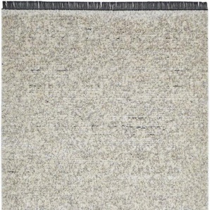 Teppich Ovada 1, LUXOR living, rechteckig, Höhe: 25 mm, meliert, mit Fransen, ideal im Wohnzimmer & Schlafzimmer