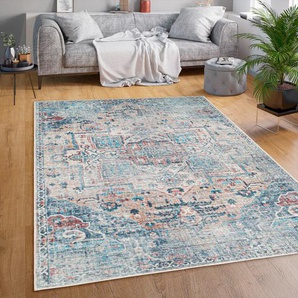 Teppich PACO HOME Lyon 332 Teppiche Gr. B/L: 200 cm x 280 cm, 4 mm, 1 St., bunt (mehrfarbig) Orientalische Muster