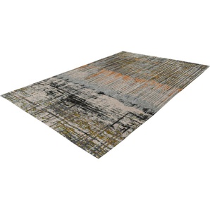 Teppich PADIRO Charme 325 Teppiche Gr. B/L: 160 cm x 230 cm, 5 mm, 1 St., bunt (multi) Baumwollteppiche Chenille Flachgewebe im Vintage Stil