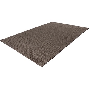 Teppich PADIRO Robbie 125 Teppiche Gr. B/L: 120 cm x 170 cm, 21 mm, 1 St., grau (taupe) Schurwollteppiche