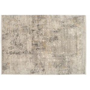 Teppich Palermo - grau - Synthetische Fasern - 300 cm - 0,8 cm | Möbel Kraft