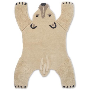 Teppich Polar Bear off-white weiß, Designer ferm LIVING, 3x160x118 cm