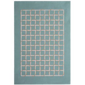 Teppich Révélation textil blau / 180 x 250 cm - Handgetuftet - PINTON - Blau