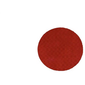 Teppich   ¦ rot ¦ Synthetische Fasern ¦ Maße (cm): B: 200 H: 3  Ø: 200