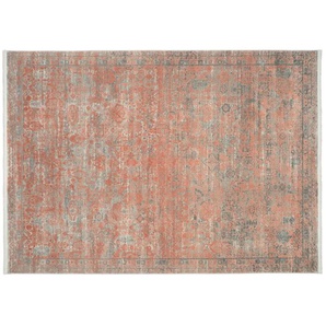 meinTeppich Webteppich  Color Sioux ¦ rot ¦ Synthetische Fasern ¦ Maße (cm): B: 67 H: 0,8