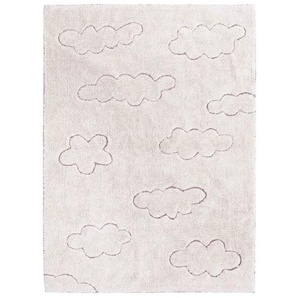 Teppich RugCycled Kollektion Clouds M, 140 x 200 cm, aus Baumwolle, waschbar, Lorena Canals