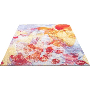 Teppich SANSIBAR Keitum 013 Teppiche Gr. B/L: 130 cm x 190 cm, 3 mm, 1 St., bunt (multicolor) Esszimmerteppiche Flachgewebe, modernes Design
