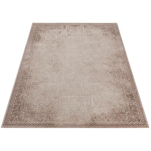Teppich SEHRAZAT Amatis 6640 Teppiche Gr. B/L: 200 cm x 290 cm, 12 mm, 1 St., beige Orientalische Muster Hoch-Tief-Struktur, Wohnzimmer