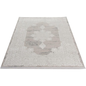 Teppich SEHRAZAT Glory 250 Teppiche Gr. B/L: 120 cm x 170 cm, 10 mm, 1 St., beige Orientalische Muster Flachgewebe Teppich, Vintage Look, waschbar
