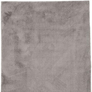 Hochflor-Teppich Silky, carpetfine, rechteckig, Höhe: 20 mm, Shaggy, Langflor, uni, besonders weich, handarbeit