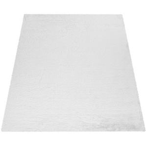 Fellteppich Kunstfell Soft 380, Paco Home, rechteckig, Höhe: 19 mm, Langflor, Kuschelteppich - besonders weich, Uni-Farben