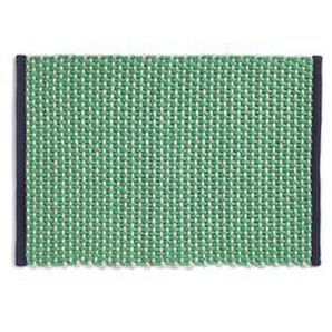 Teppich  textil grün / Jute & Wolle - 50 x 70 cm - Hay - Grün