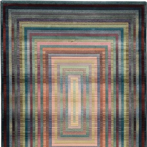 Teppich THEKO Gabiro 001 Teppiche Gr. B/L: 120 cm x 180 cm, 10 mm, 1 St., bunt Esszimmerteppiche