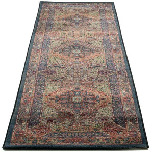 Teppich THEKO Gabiro 190 Teppiche Gr. B/L: 68 cm x 235 cm, 10 mm, 1 St., bunt Orientalische Muster Kurzflor, Orient-Optik, auch als Läufer erhältlich
