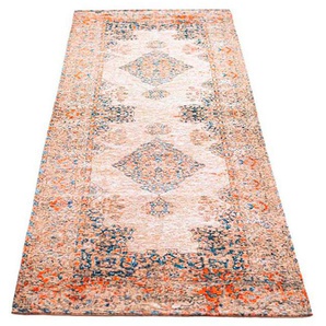 Teppich TOM TAILOR HOME Funky Orient Kirman Teppiche Gr. B/L: 75 cm x 290 cm, 5 mm, 1 St., bunt (multi) Orientalische Muster