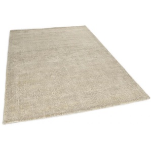 Teppich TOM TAILOR HOME Groove Teppiche Gr. B/L: 85 cm x 155 cm, 15 mm, 1 St., beige Schurwollteppiche