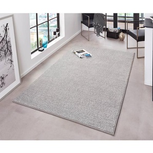 Teppich Uni Pure Grau/Kies 200 x 300 cm Polyamid