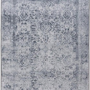 Teppich Vintage 3530, Sehrazat, rechteckig, Höhe: 4 mm, Kurzflor, waschbar, Chenille mit Baumwolle, Wohnzimmer