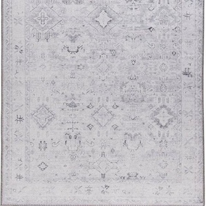 Teppich Vintage 3570, Sehrazat, rechteckig, Höhe: 4 mm, Kurzflor, waschbar, Chenille mit Baumwolle, Wohnzimmer