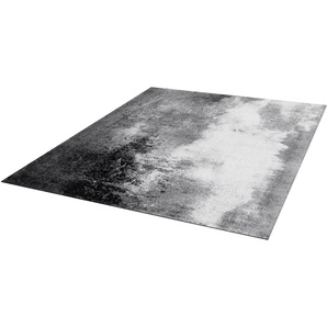 Teppich WASH+DRY BY KLEEN-TEX Aura Teppiche Gr. B/L: 110 cm x 175 cm, 9 mm, 1 St., grau Esszimmerteppiche rutschhemmend, In- und Outdoor geeignet, waschbar