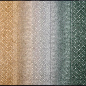 Teppich WASH+DRY BY KLEEN-TEX Green Desert Teppiche Gr. B/L: 115 cm x 175 cm, 7 mm, 1 St., bunt Outdoor-Teppiche
