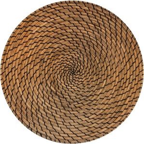 Teppich WASH+DRY BY KLEEN-TEX Pintao Teppiche Gr. B/L: 120 cm x 120 cm Ø 120 cm, 9 mm, 1 St., bunt Bunte Teppiche