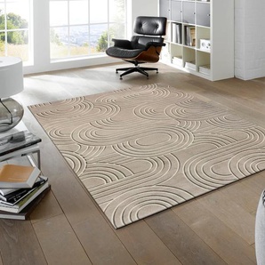 Teppich WASH+DRY BY KLEEN-TEX Sand Twist Teppiche Gr. B/L: 170 cm x 240 cm, 9 mm, 1 St., bunt Outdoor-Teppiche