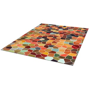 Teppich WASH+DRY BY KLEEN-TEX Splendour Teppiche Gr. B/L: 140 cm x 200 cm, 9 mm, 1 St., bunt Esszimmerteppiche
