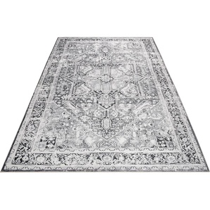 Teppich WECON HOME Seelace Teppiche Gr. B/L: 120 cm x 170 cm, 6 mm, 1 St., grau Baumwollteppiche Teppiche Wohnzimmer