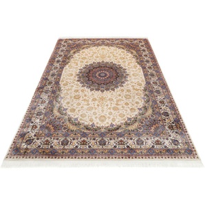 Teppich WECON HOME Täbriz Teppiche Gr. B/L: 160 cm x 220 cm, 5 mm, 1 St., beige Orientalische Muster Wohnzimmer, Orient Design