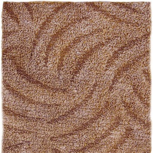 Teppichboden Amberg, Andiamo, rechteckig, Höhe: 9 mm, Breite 300, 400 oder 500 cm, Hoch-Tief Effekt, strapazierfähig