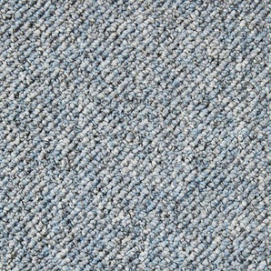ANDIAMO Teppichboden Schlinge Kairo Teppiche Gr. B/L: 400 cm x 300 cm, 9 mm, 1 St., blau Teppichboden