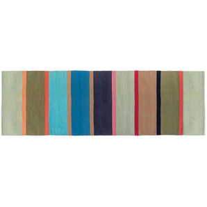Teppichläufer Costa Streifen bunt mehrfarbig, Designer Remember, 1x80 cm