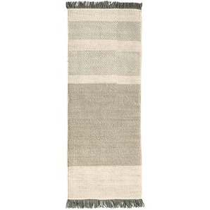 Teppichläufer Tres Stripes perle mehrfarbig, Designer Nani Marquina, 0.6x80 cm
