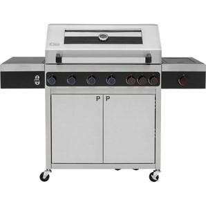 Tepro Edelstahl Gasgrill Keansburg 6 Special Edition, 6-Brenner inkl. Powerzone plus Infrarot-Backburner plus Infrarotseitenbrenner 3316