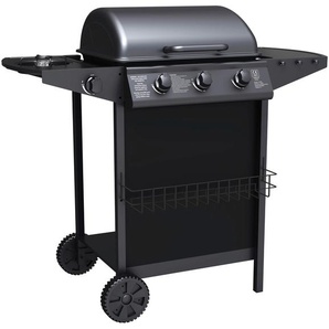 Gasgrill TEPRO Hampton Grills Gr. B/H/T: 104 cm x 98 cm x 55 cm, schwarz Gasgrills BxTxH: 104x55x98 cm