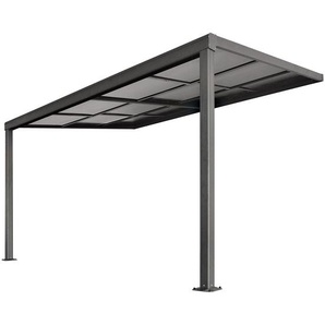Terrassendach Jakarta 4x3 m mit Schiebedach und UV-Schutz